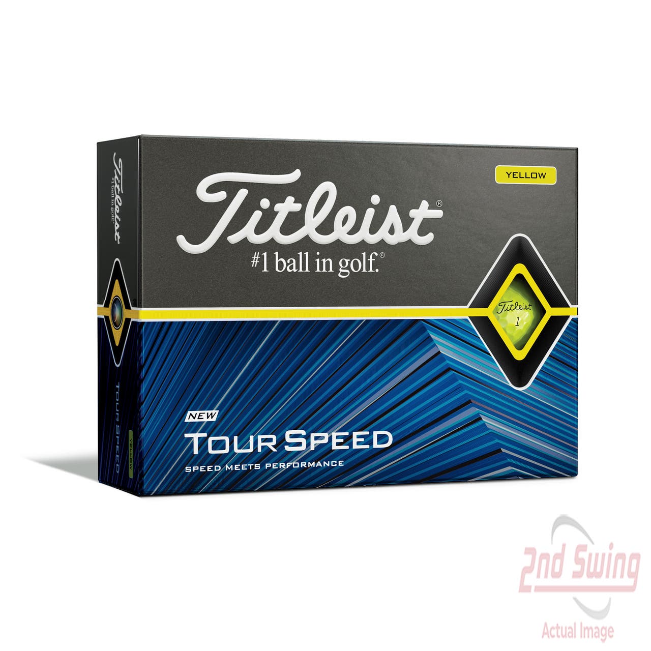 Titleist Tour Speed Yellow Golf Balls